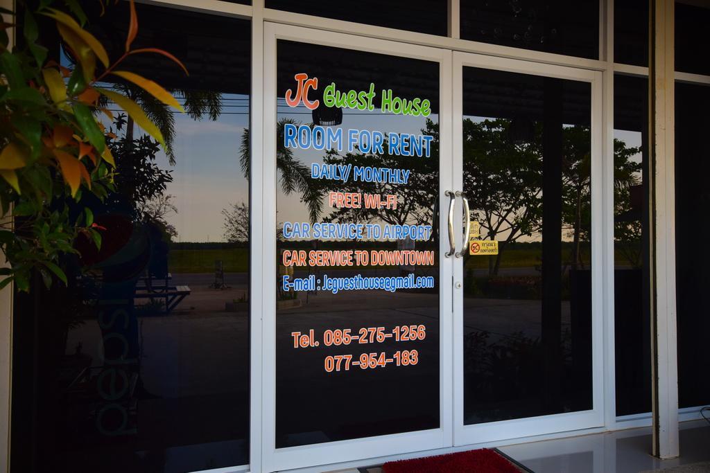 Jc Guesthouse @ Suratthani Airport Szuratthani Kültér fotó
