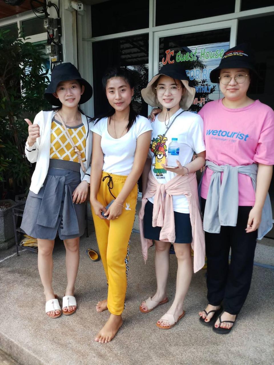 Jc Guesthouse @ Suratthani Airport Szuratthani Kültér fotó
