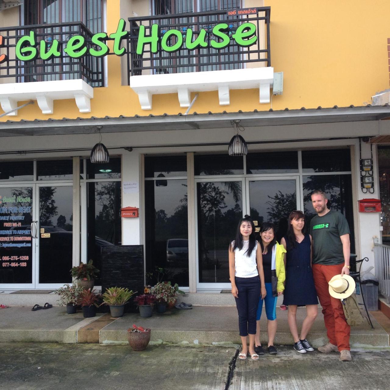 Jc Guesthouse @ Suratthani Airport Szuratthani Kültér fotó