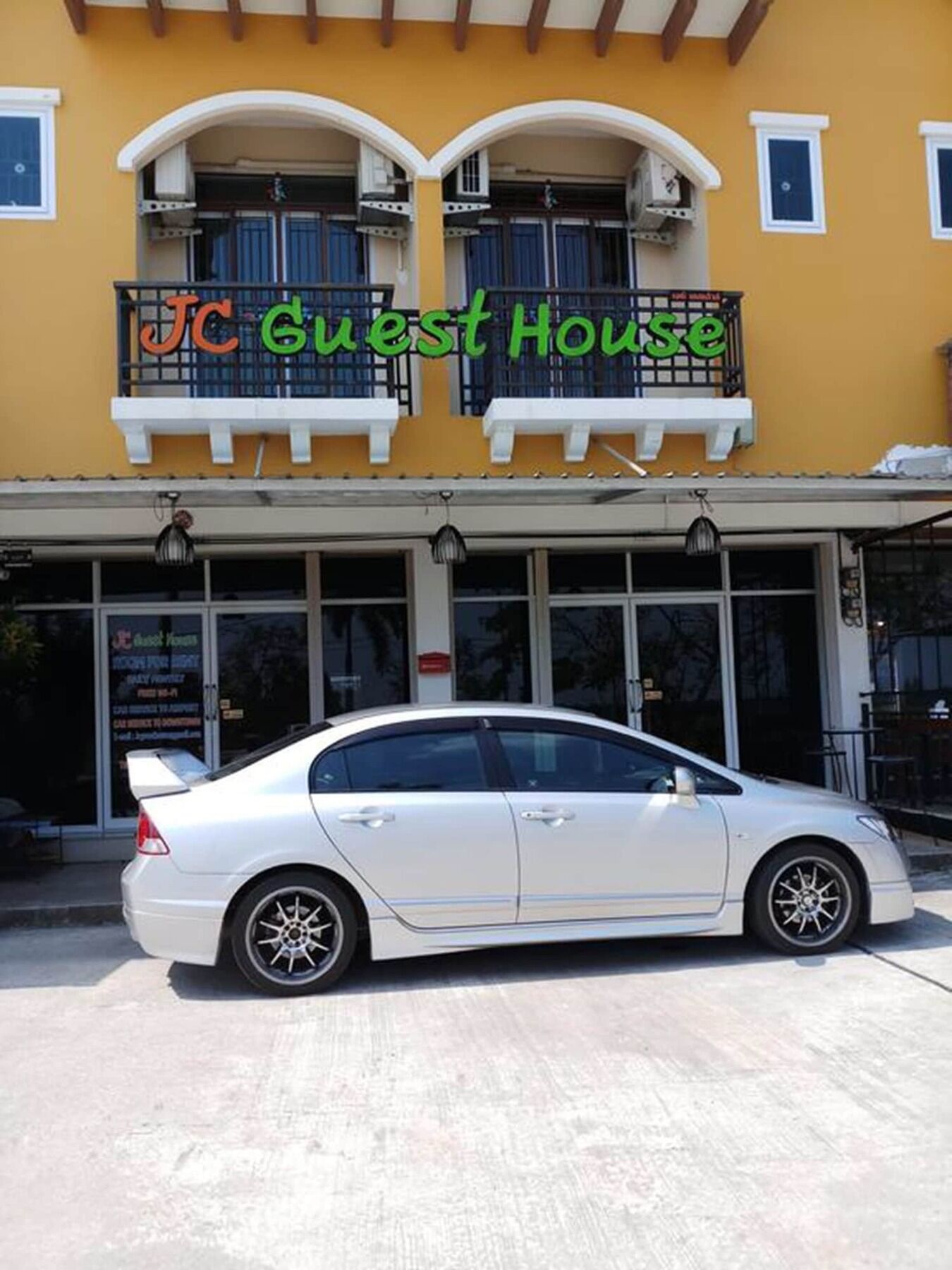 Jc Guesthouse @ Suratthani Airport Szuratthani Kültér fotó